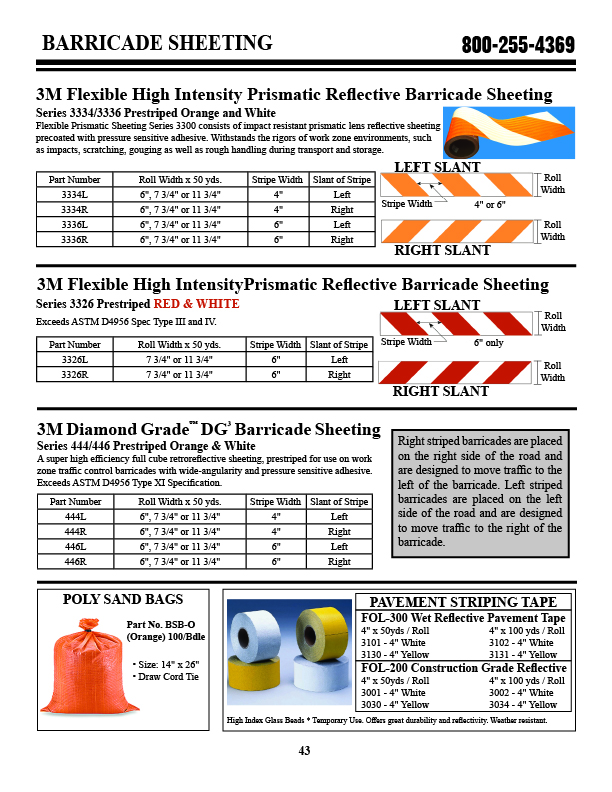 Temporary Pavement Markers